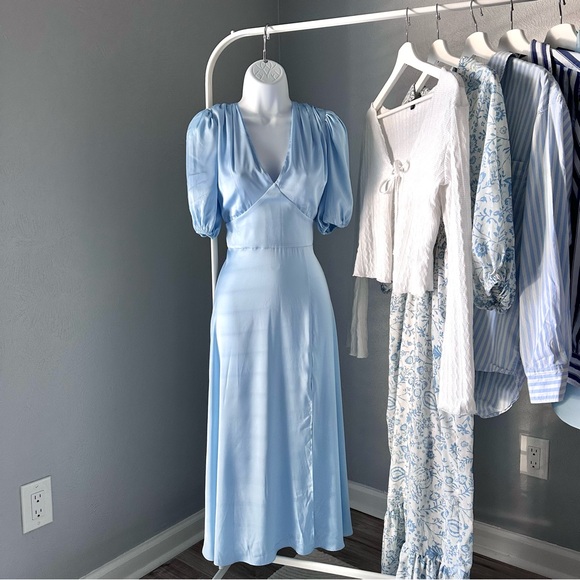 Alexia Admor Cinderella Blue Midi Dress - Picture 5 of 9